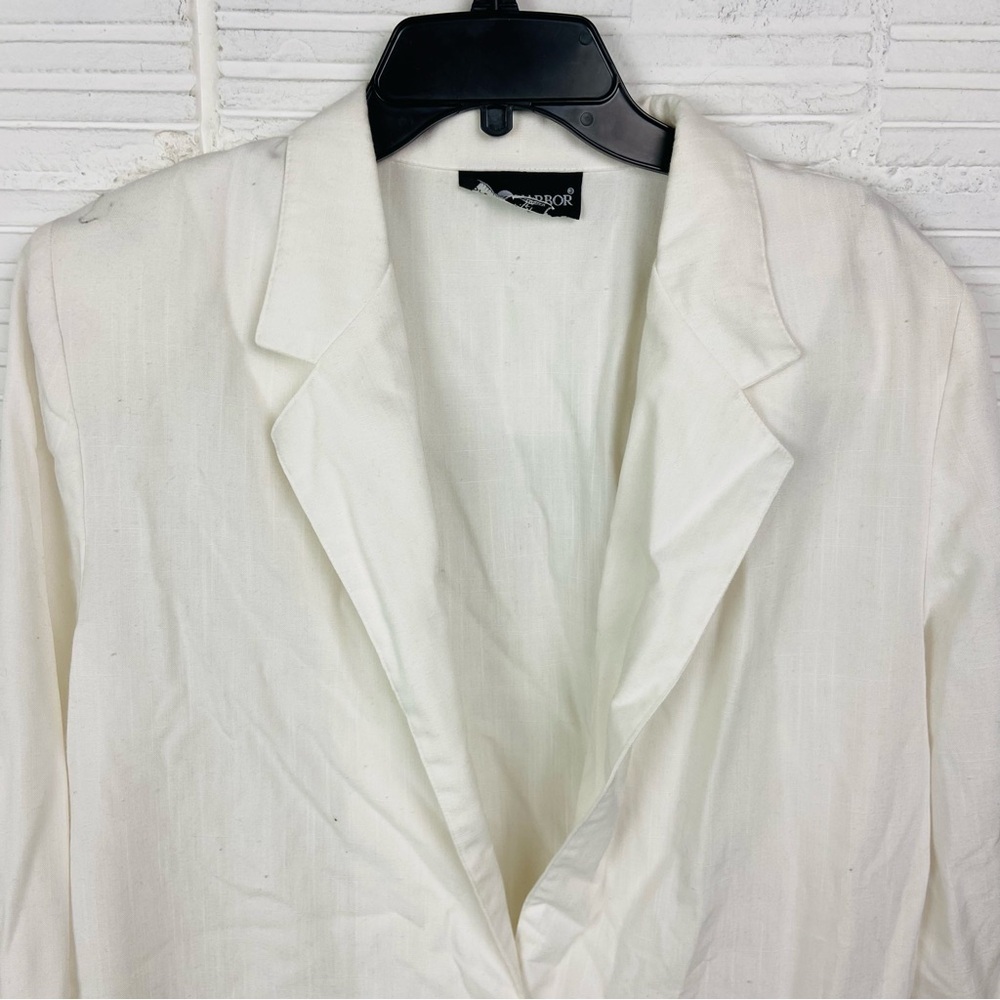 Sag Harbor Classic White lightweight Blazer size 16 - Picture 3 of 11